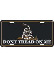 LIC-DONT TREAD ON ME,BLK
