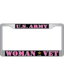 LIC.FRAME,ARMY,WOMAN VET