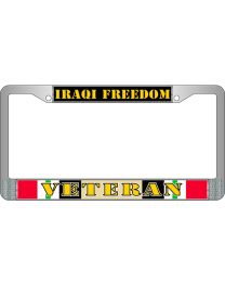LIC.FRAME,IRAQI FREED.VET