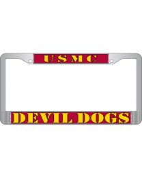LIC.FRAME,USMC,DEVIL DOGS