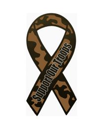 MAGNET-CAR RIBB,CAMO.