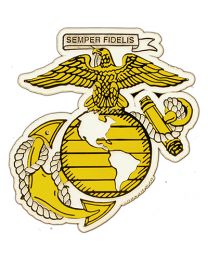 MAGNET-USMC LOGO,EGA