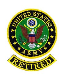 PATCH-ARMY SYMBOL,RETIRED