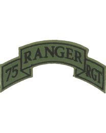 PATCH-ARMY,TAB,RANGER.75TH
