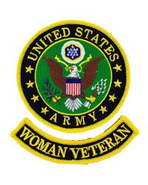 PATCH-ARMY,WOMAN VET