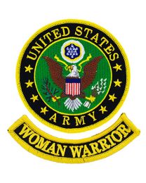 PATCH-ARMY,WOMAN WARRIOR