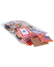 PATCH-CLOSEOUT,USA & PATRIOTIC