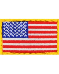 PATCH-FLAG,USA,GOLD (05)