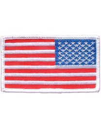 PATCH-FLAG,USA,WHITE (R)