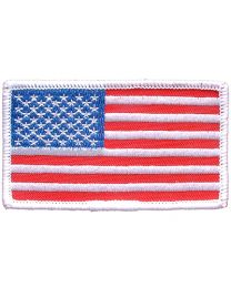 PATCH-FLAG,USA,WHITE (L)