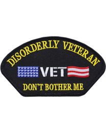 PATCH-VET,DISORDERLY