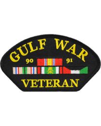 PATCH-GULF WAR,HAT,VET.