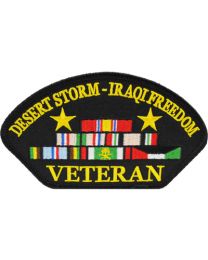 PATCH-GULF WAR,HAT,VET
