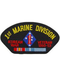PATCH-KOREA,HAT,USMC 1ST