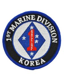 PATCH-KOREA,USMC,01ST DIV