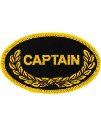 PATCH-OVAL,CAPTAIN