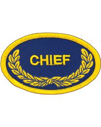 PATCH-OVAL,CHIEF