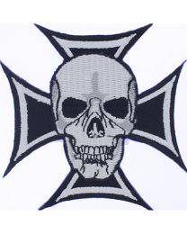 PATCH-SKULL & IRON CROSS