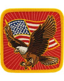 PATCH-USA,EAGLE,FLAG
