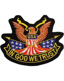 PATCH-USA,EAGLE,IN GOD