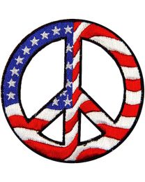PATCH-USA,PEACE SIGN