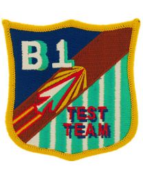 PATCH-USAF,B-01 TEST TEAM