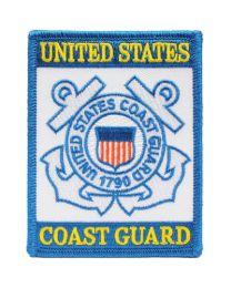 PATCH-USCG LOGO,RECT.