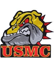 PATCH-USMC,BULLDOG