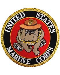 PATCH-USMC,BULLDOG
