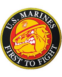 PATCH-USMC,BULLDOG