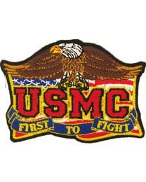 PATCH-USMC,FIRST TO FIGHT