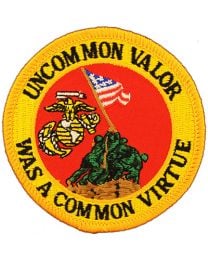 PATCH-USMC,IWO JIMA LOGO