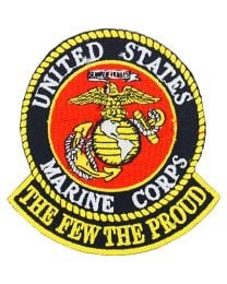 PATCH-USMC LOGO,THE FEW