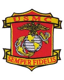 PATCH-USMC,SEMPER FI SHLD