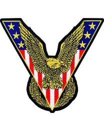 PATCH-VETERAN VICTORY EAGLE