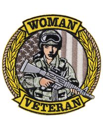 PATCH-WOMAN VETERAN,BDU