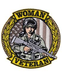 PATCH-WOMAN VETERAN,BDU