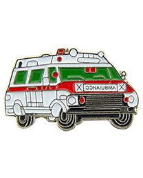 PIN-AMBULANCE,RED