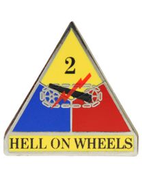 PIN-ARMY,002ND ARM.DIV.
