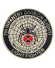 PIN-ARMY,007TH INF.DIV.