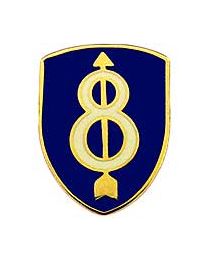 PIN-ARMY,008TH INF.DIV.