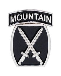 PIN-ARMY,010TH MTN.DIV.