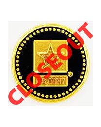 PIN-ARMY LOGO,STARS