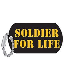 PIN-ARMY,SOLDIER FOR LIFE
