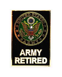 PIN-ARMY SYMBOL,RETIRED