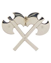 PIN-BATTLE AXES- X'D