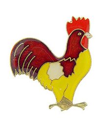 PIN-BIRD,ROOSTER