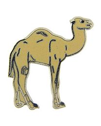 PIN-CAMEL,ONE HUMP
