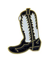 PIN-COWBOY,BOOT,LEFT