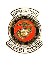 PIN-DEST.STORM,USMC,LOGO